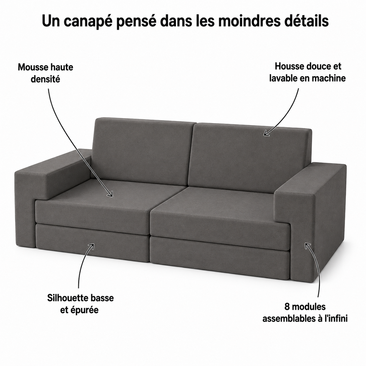 Kido – Gris Perle